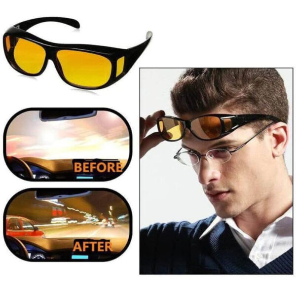 ⁦نظارة HD Vision للقيادة⁩ - الصورة ⁦2⁩