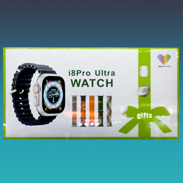 مع ساعة ذكية I8 PRO Ultra Watch اهتم بصحتك وتابع دورة يومك العملية بتوقيت مضبوط - novoloo