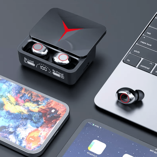 ⁦سماعات بلوتوث مزودة بباور بانك M90 Pro⁩ - الصورة ⁦4⁩