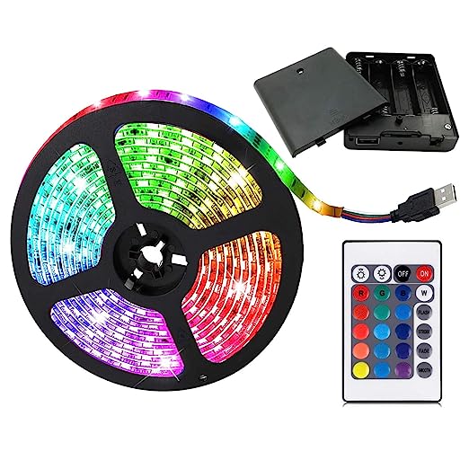 شريط باضاءة LED بألوان متعددة RGB