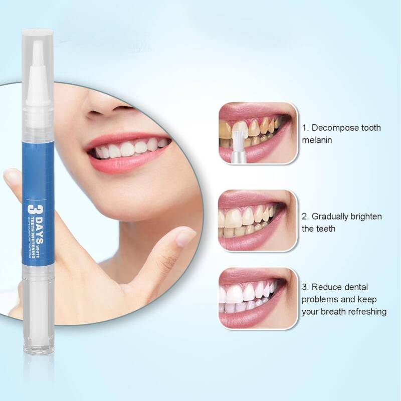 احصل على ابتسامة مشرقة مع قلم تبييض الأسنان Dazzling White. تجربة فعالة لتفتيح الأسنان والتخلص من البقع بسرعة. - novoloo