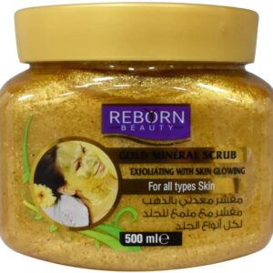 مقشر للوجه بالذهب ومقشر للجسم وسكراب للجسم