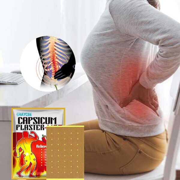 ⁦لاصقة الم اسفل الظهر وخشونة الركبة والرقبة والمفاصل (8 ملصقات)⁩ - الصورة ⁦2⁩