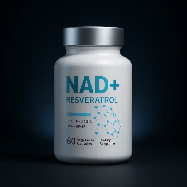 ⁦مكمل ناد+ NAD لمحاربة التعب والشيخوخة المبكرة وإصلاح الخلايا للرجال والنساء⁩ - الصورة ⁦2⁩