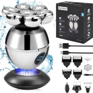 ماكينة حلاقة الرأس والذقن الكهربائية مقاومة للماء